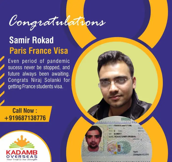Kadamb Overseas - Visa Success France
