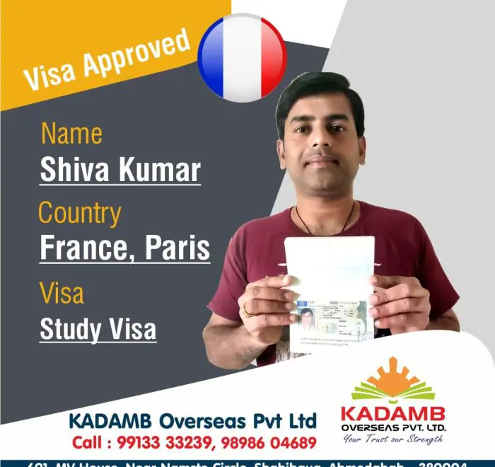 Kadamb Overseas - Visa Success France