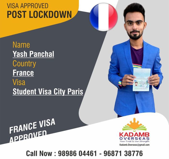Kadamb Overseas - Visa Success France
