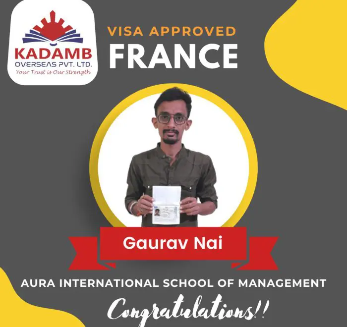 Visa Approved - France