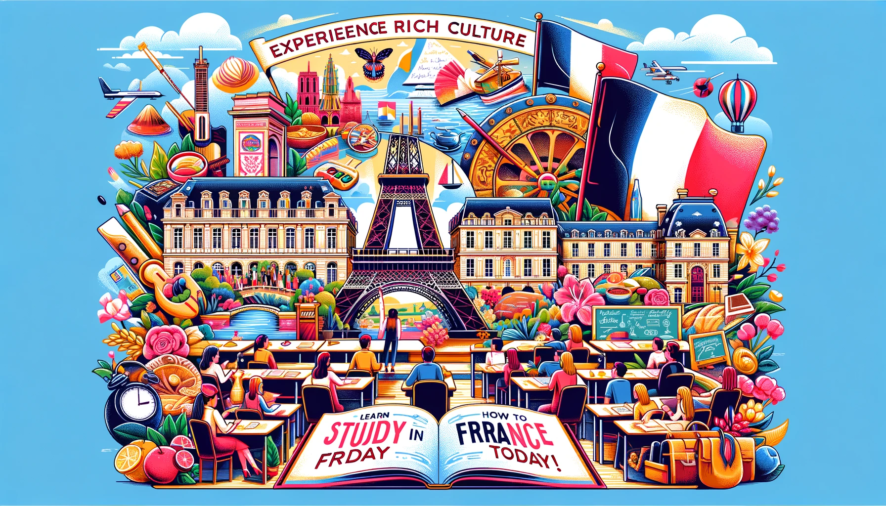 Experience Rich Culture - Learn How to Study in France Today
