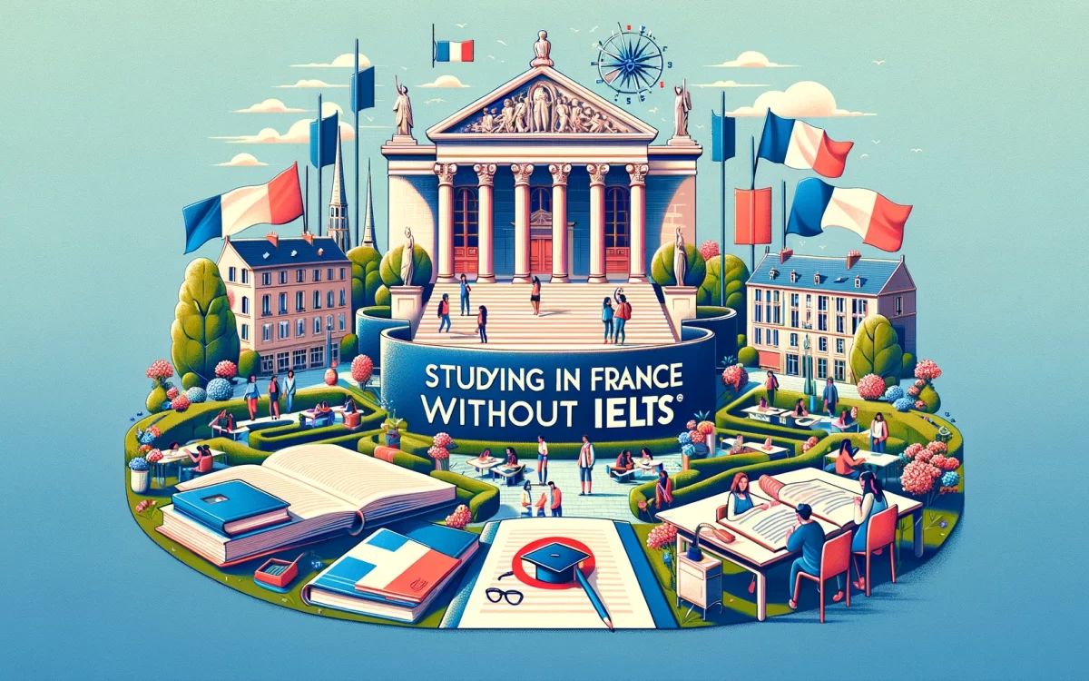 Studying in France Without IELTS: