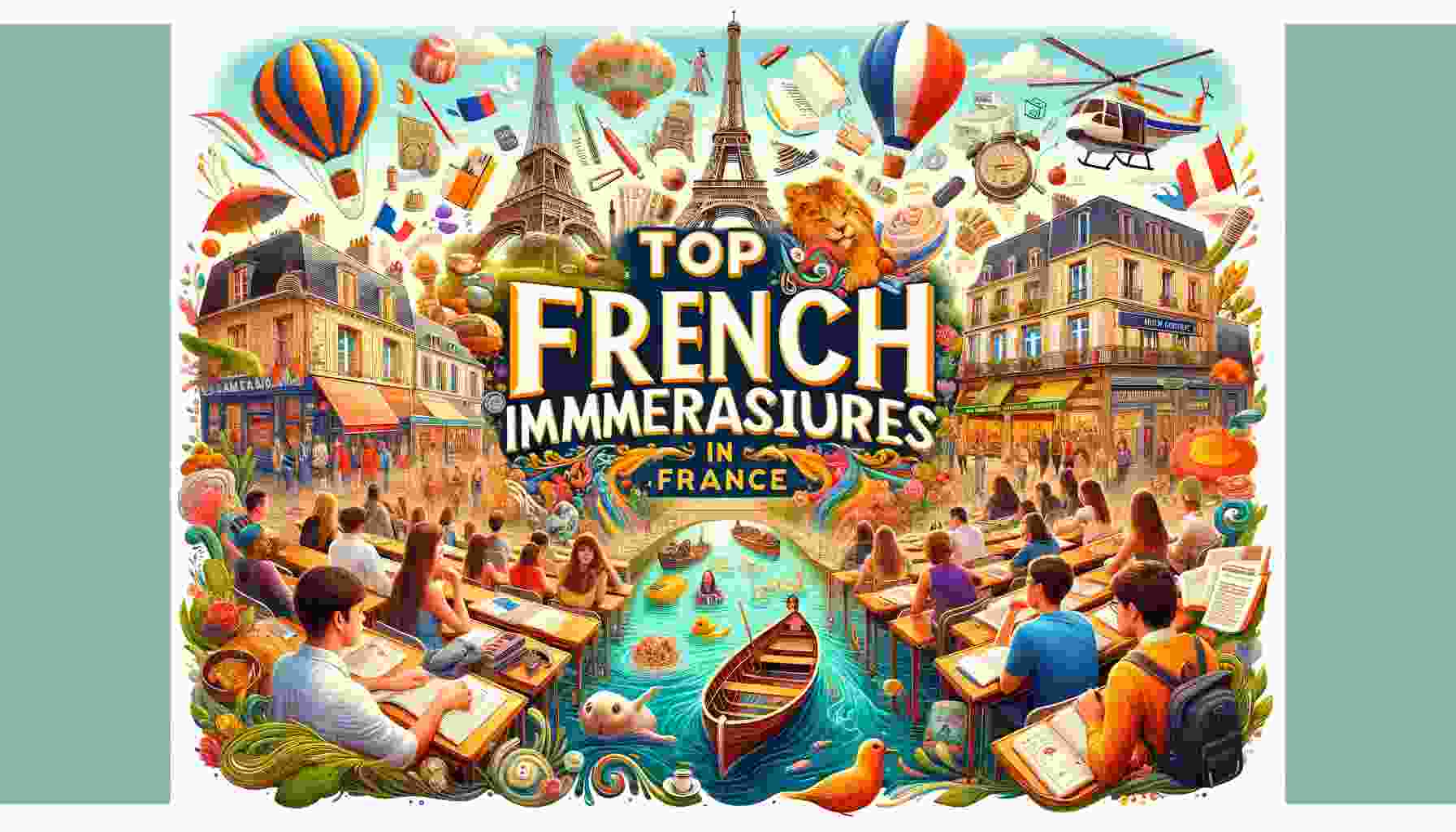 Top French Immersion Courses in France