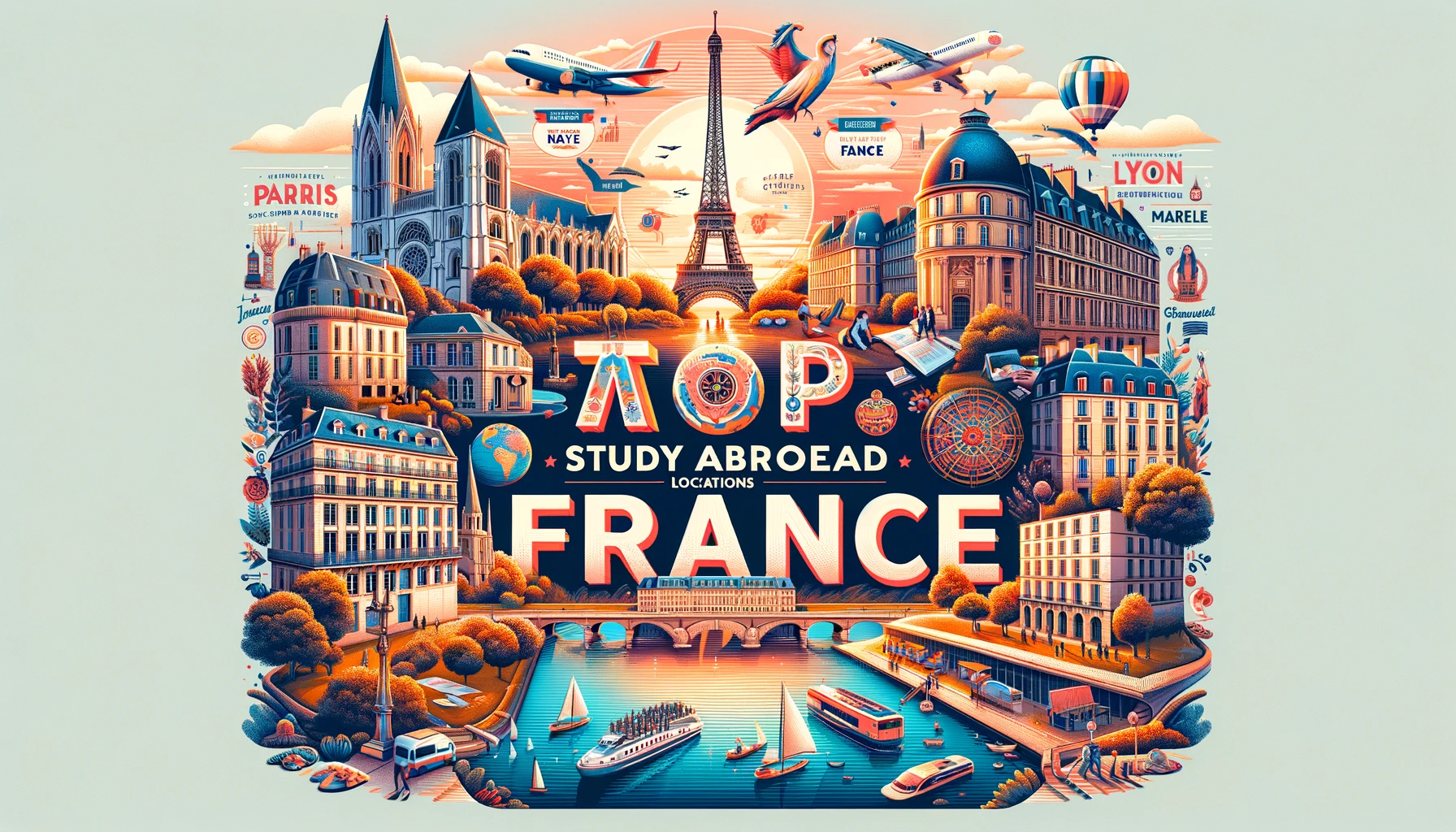 Top Study Abroad Locations in France