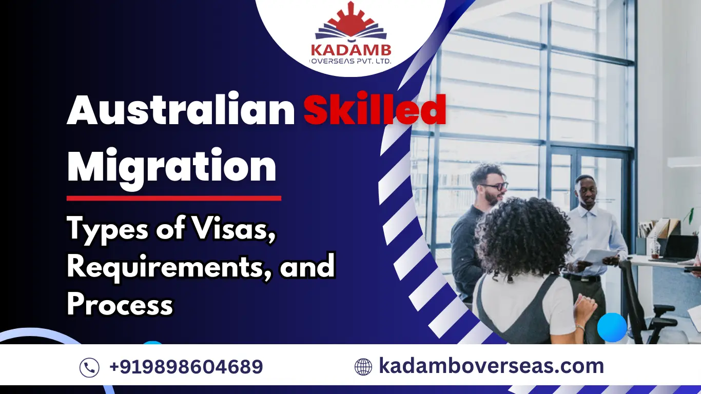 Australian Skilled Migration Types of Visas, Requirements, and Process