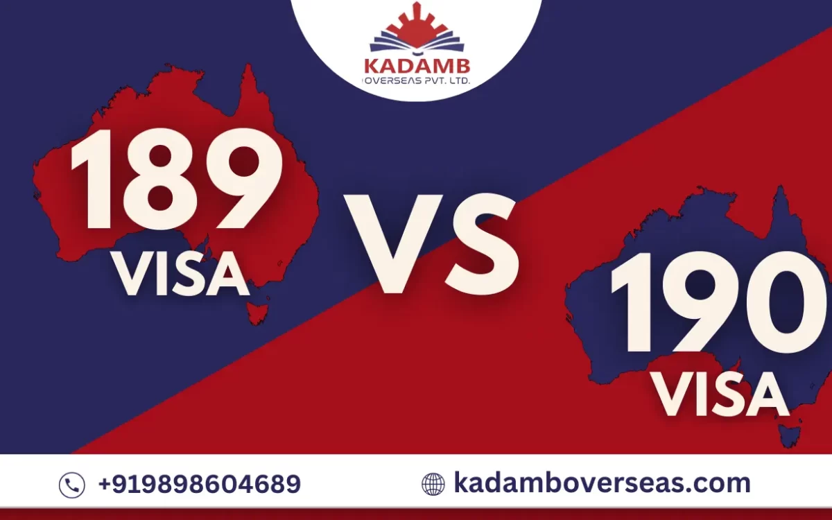 Difference between 189 and 190 visa