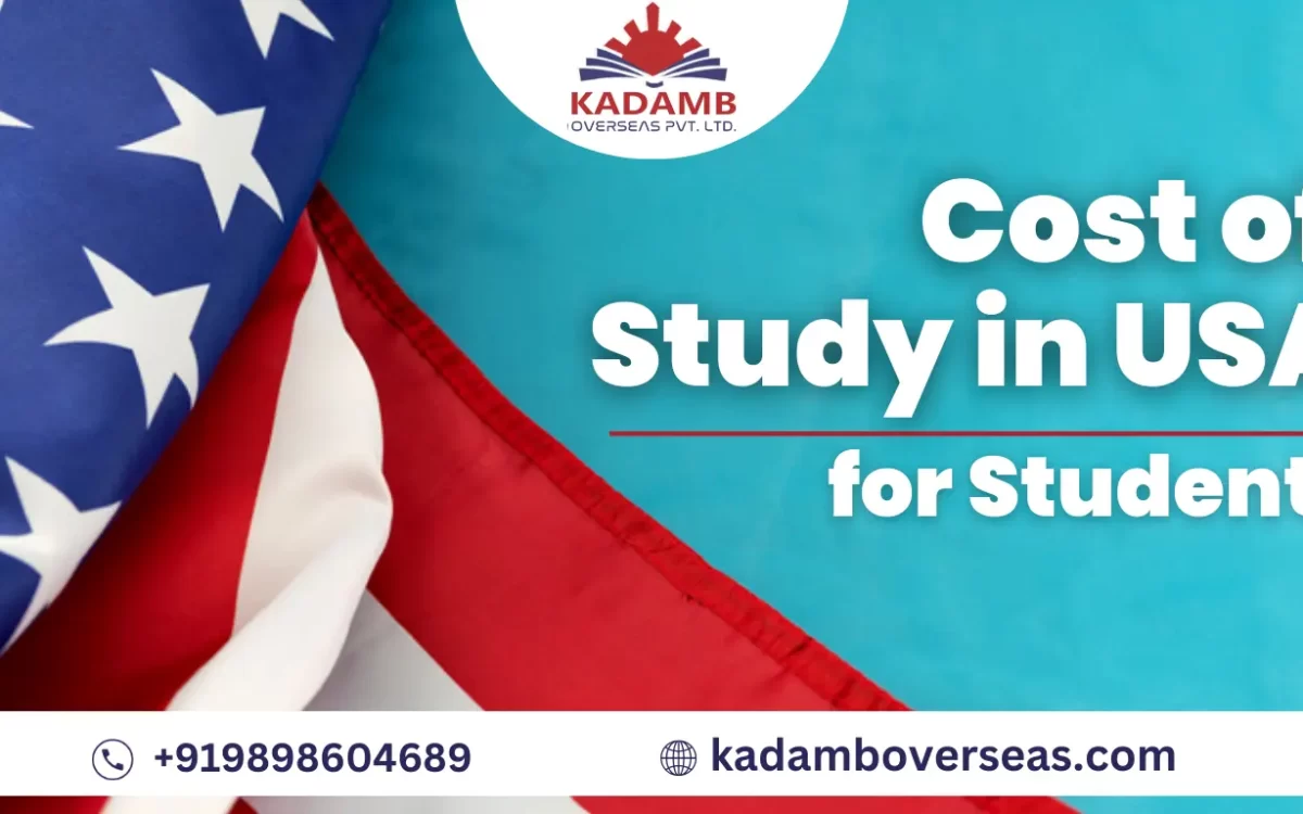 Cost of Study in USA for International Students