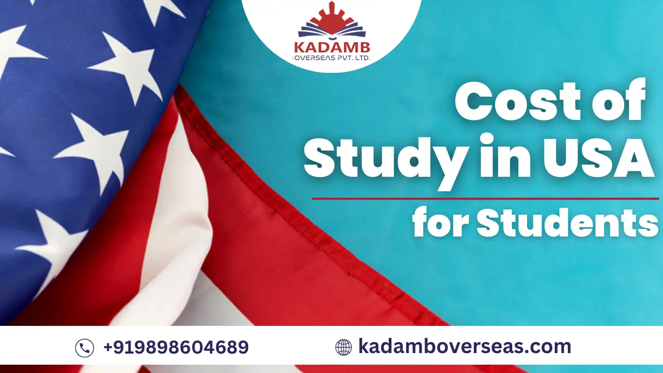 Cost of Study in USA for International Students