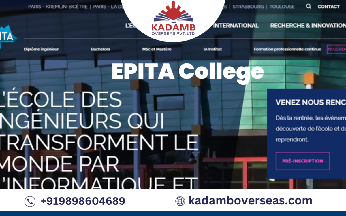 Epita college Tuition Fee, Scholarship eligibility, Admission process