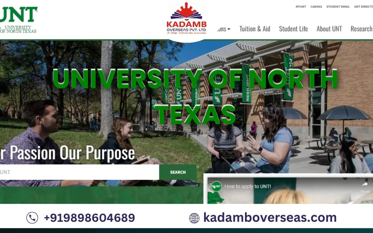 University of North Texas Tuition Fees, Scholarships Eligibility, Admission