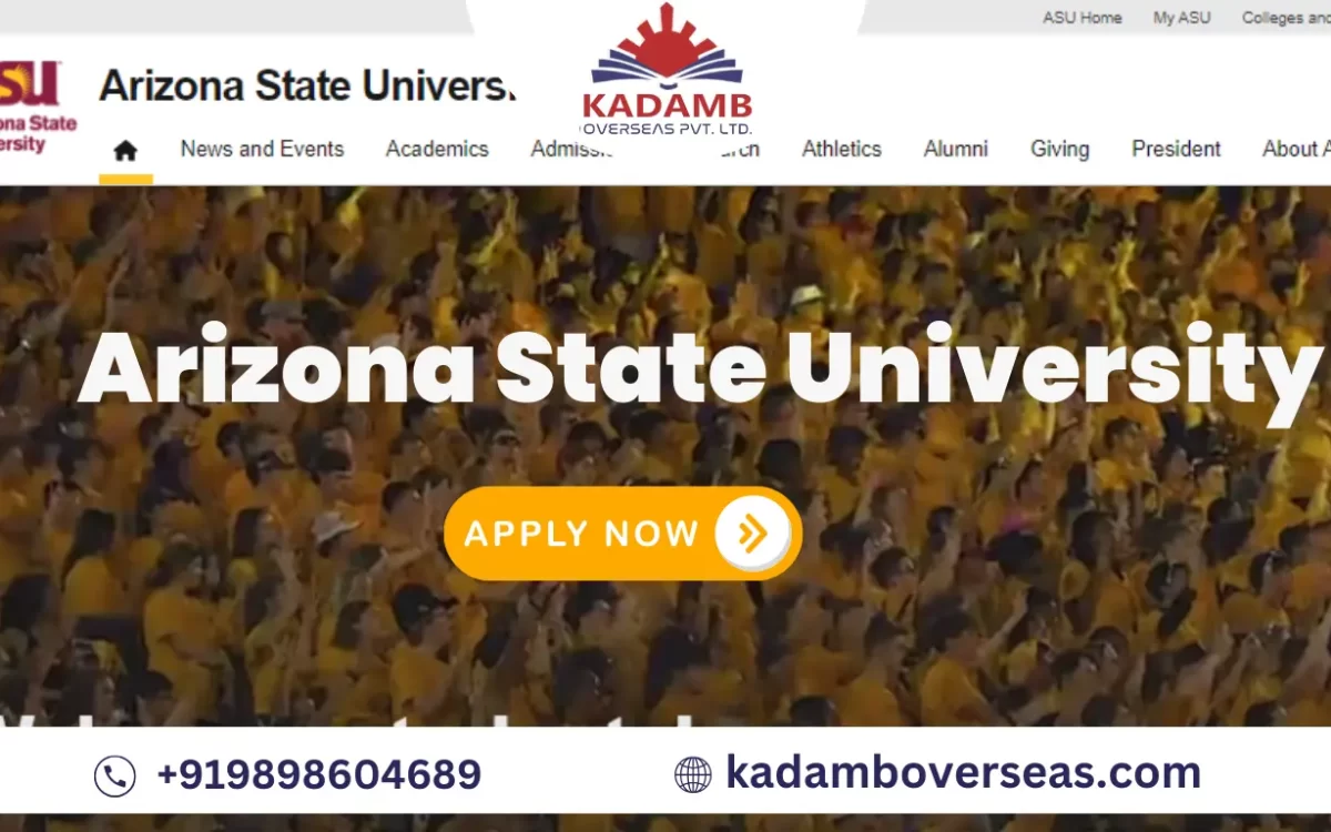 Arizona State University Tuition Fees, Intake, Scholarships Eligibility Admission Process