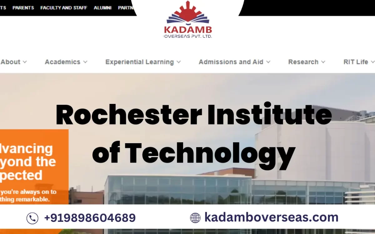 Rochester institute of technology tuition fees, intake, scholarship, admission