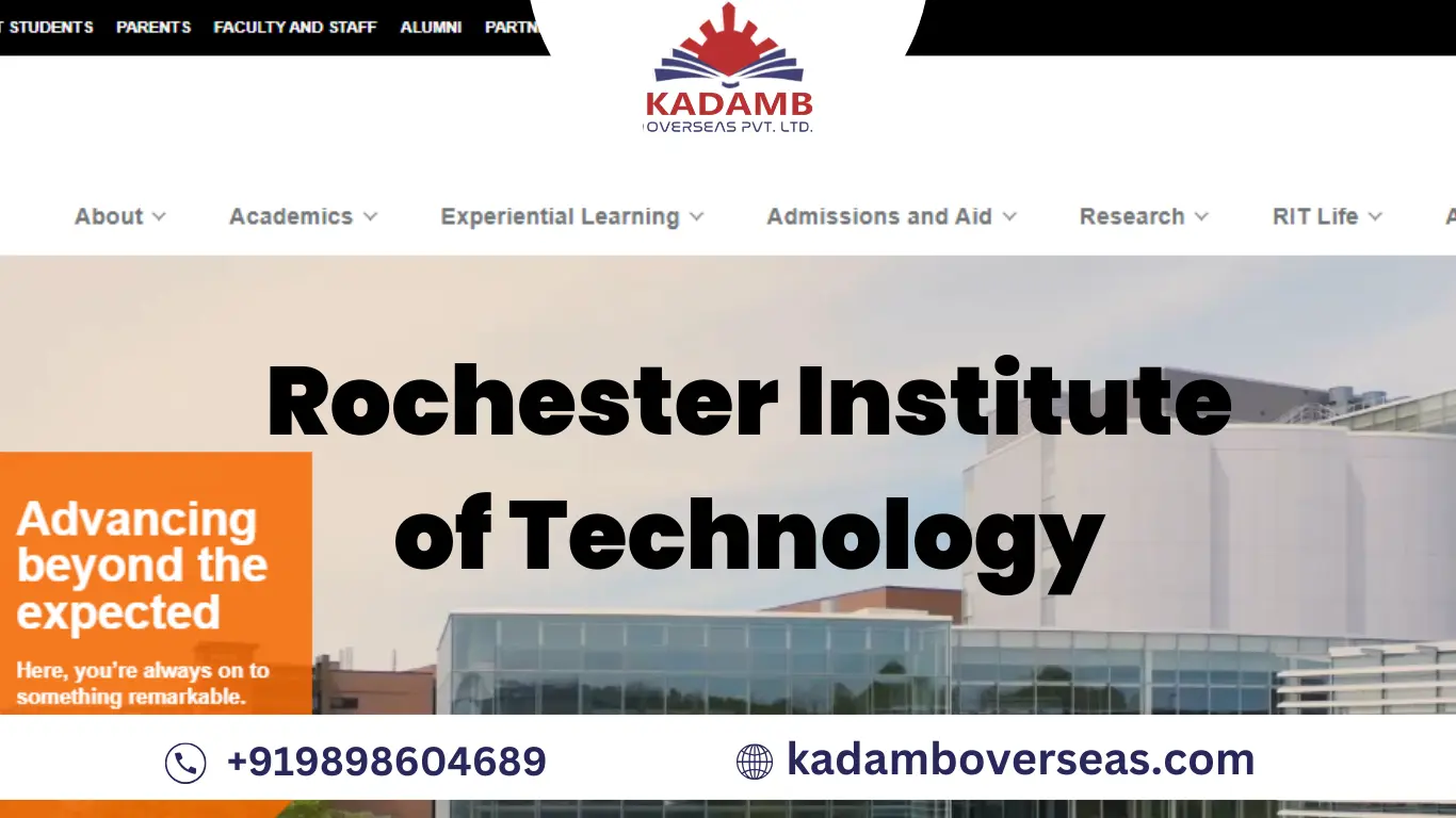 Rochester institute of technology tuition fees, intake, scholarship, admission