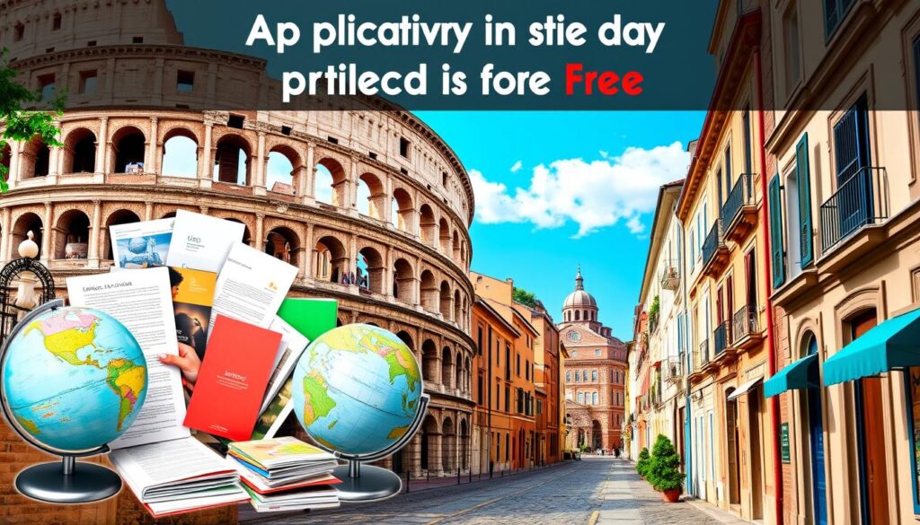 Application Process for Studying in Italy for Free