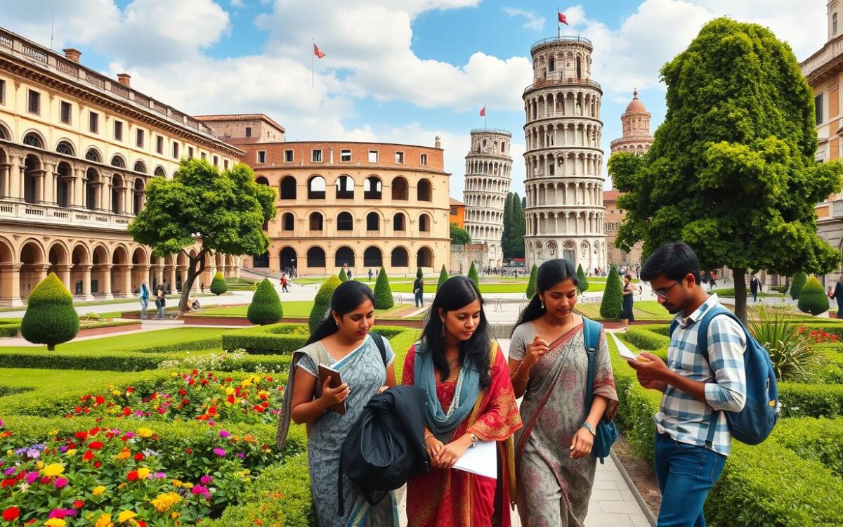 Italy free education for Indian students