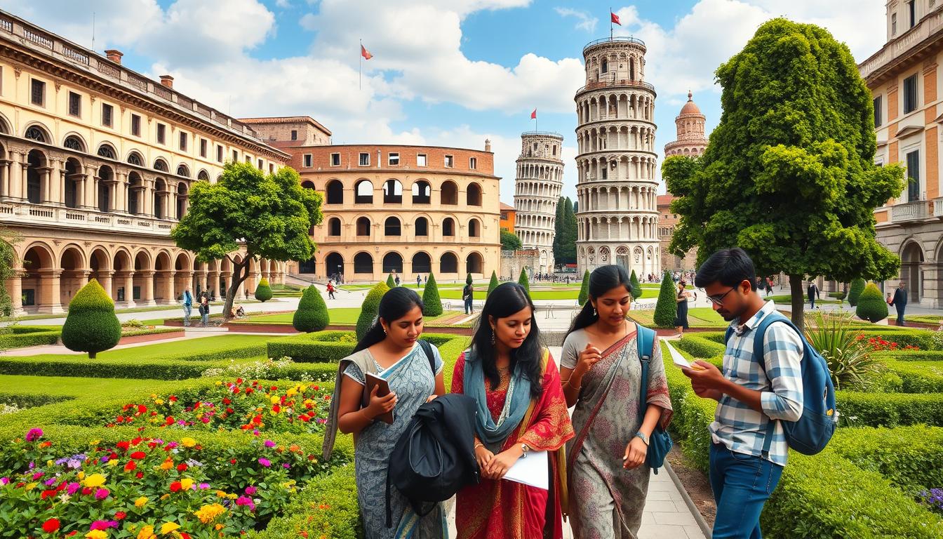 Italy free education for Indian students