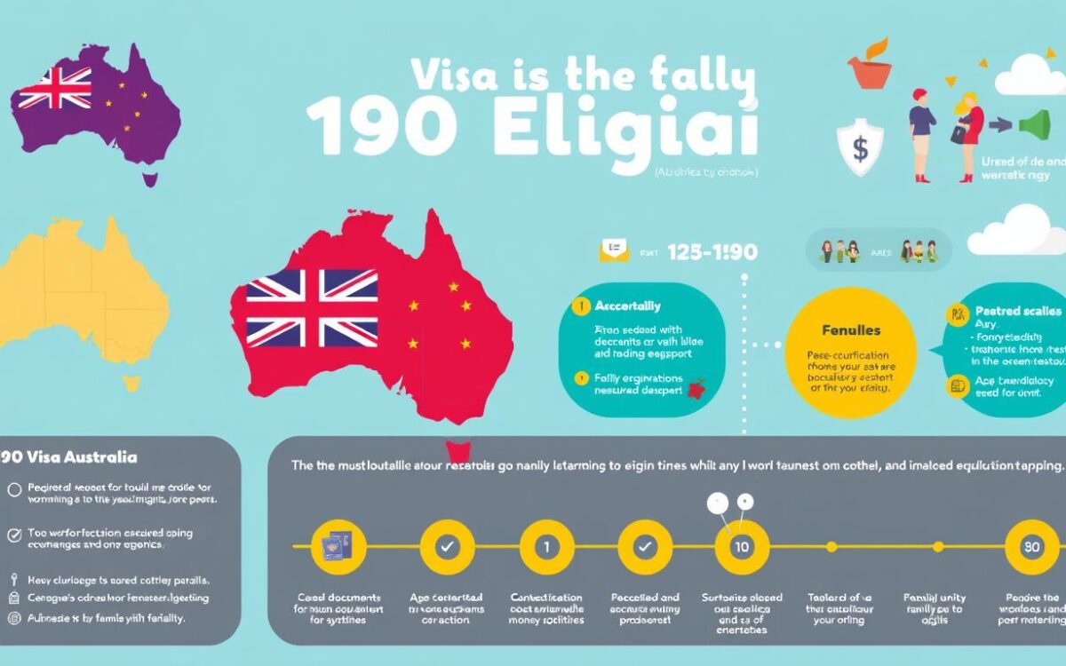 190 Visa Eligibility, Age, Document, Process time, Cost Australia and benefits