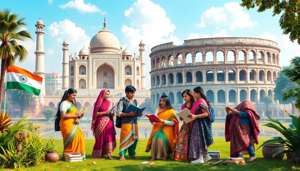 Student exchange programs between India and Italy