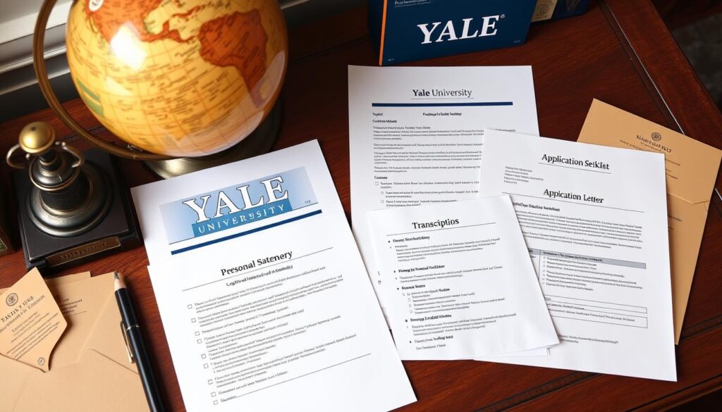 Yale University document checklist