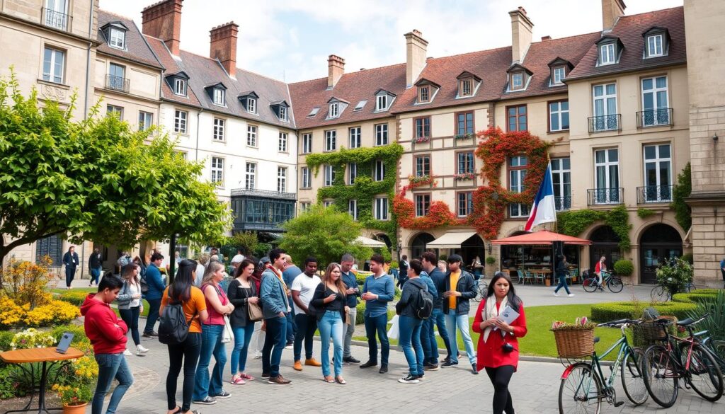 International student admission France