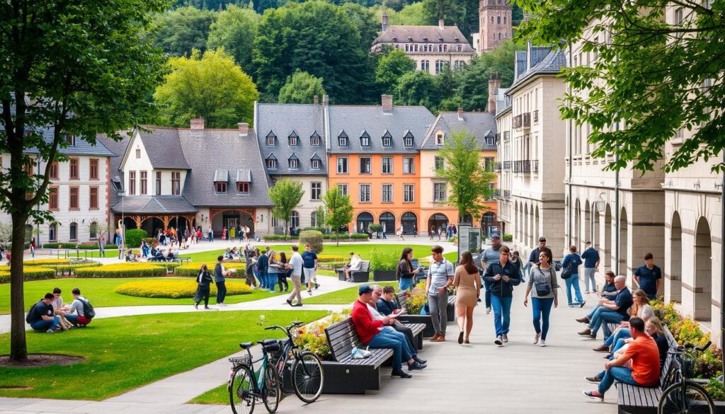 University of Fribourg campus life