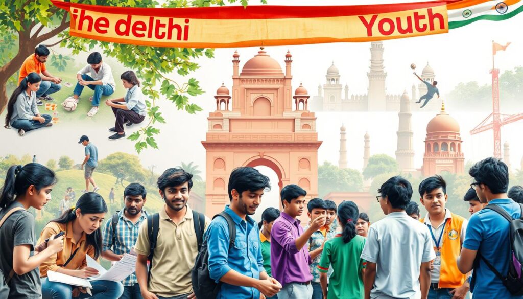 Delhi youth development initiatives