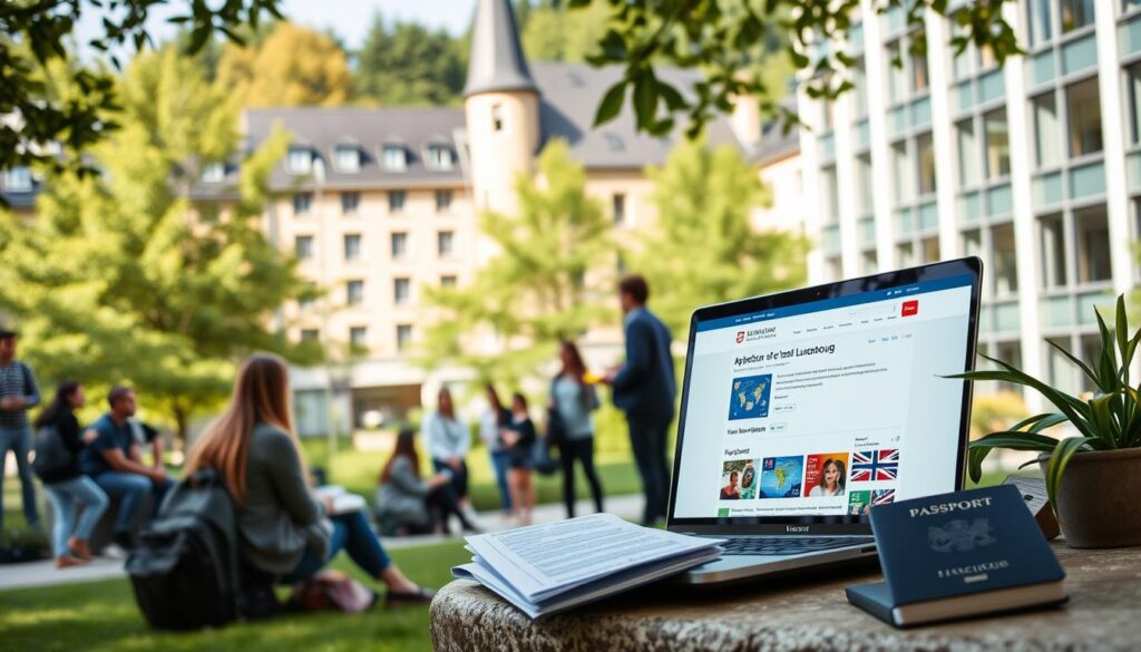 applying to University of Luxembourg