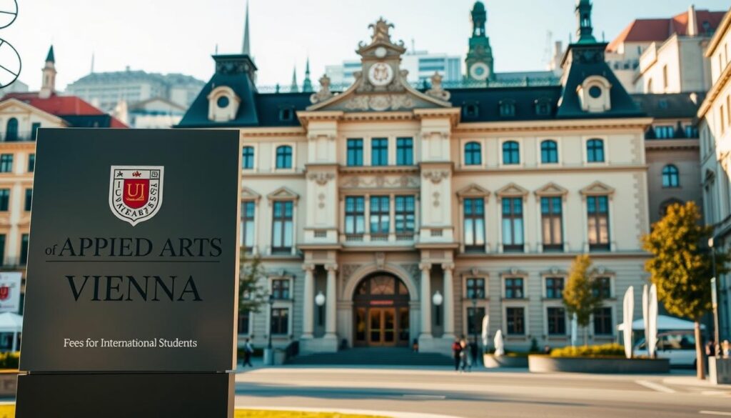 University of Applied Arts Vienna fees for international students