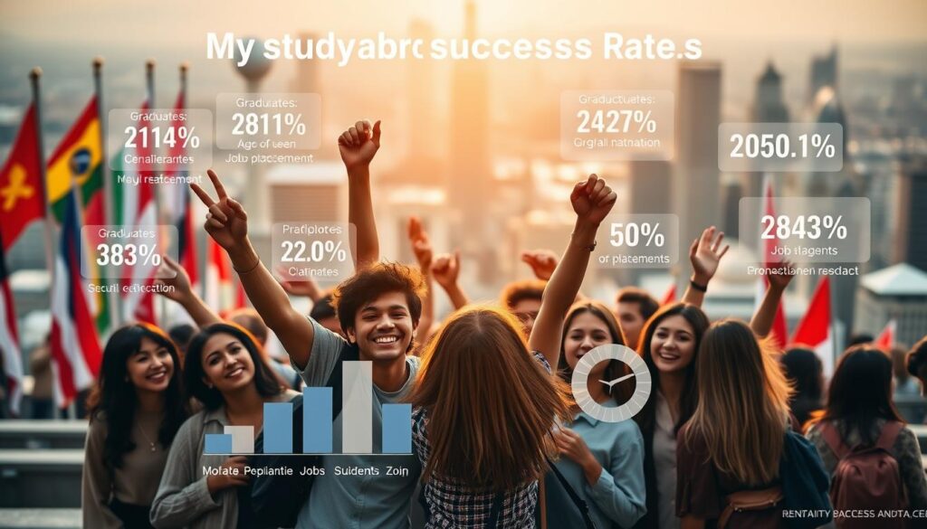 study abroad success rate