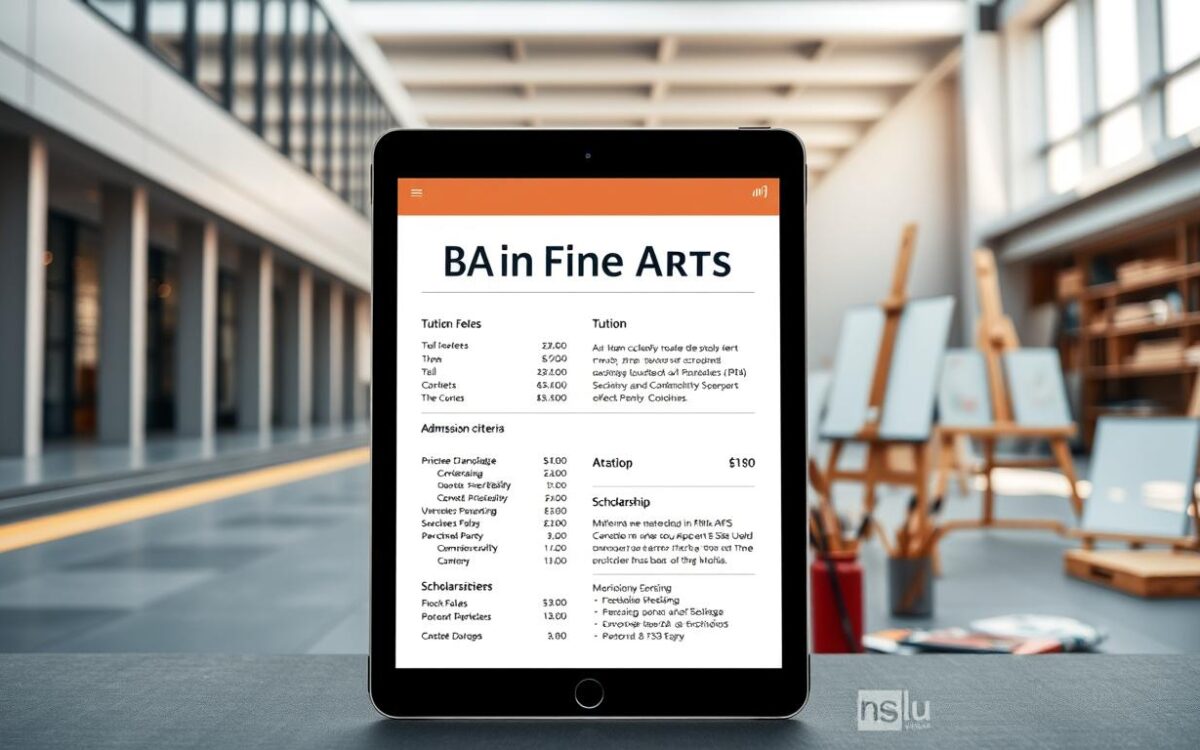 BA in Fine Arts tuition fees, requirements, scholarship at hslu