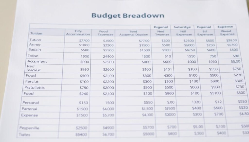 budget breakdown for international students in Switzerland
