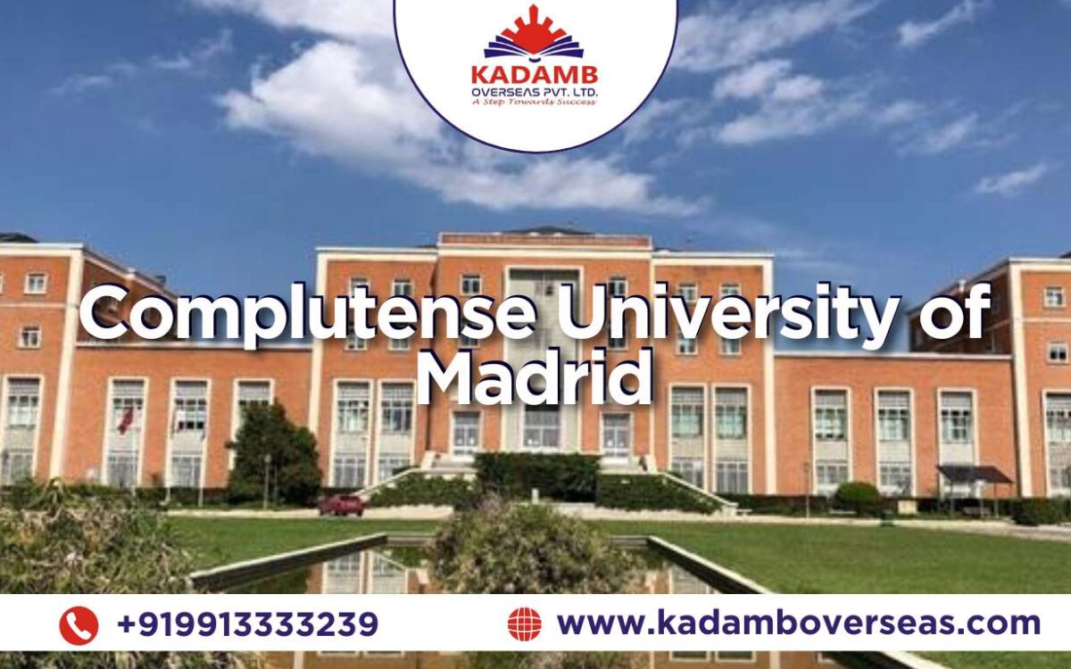 Complutense University of Madrid Tuition Fees, Admission Process