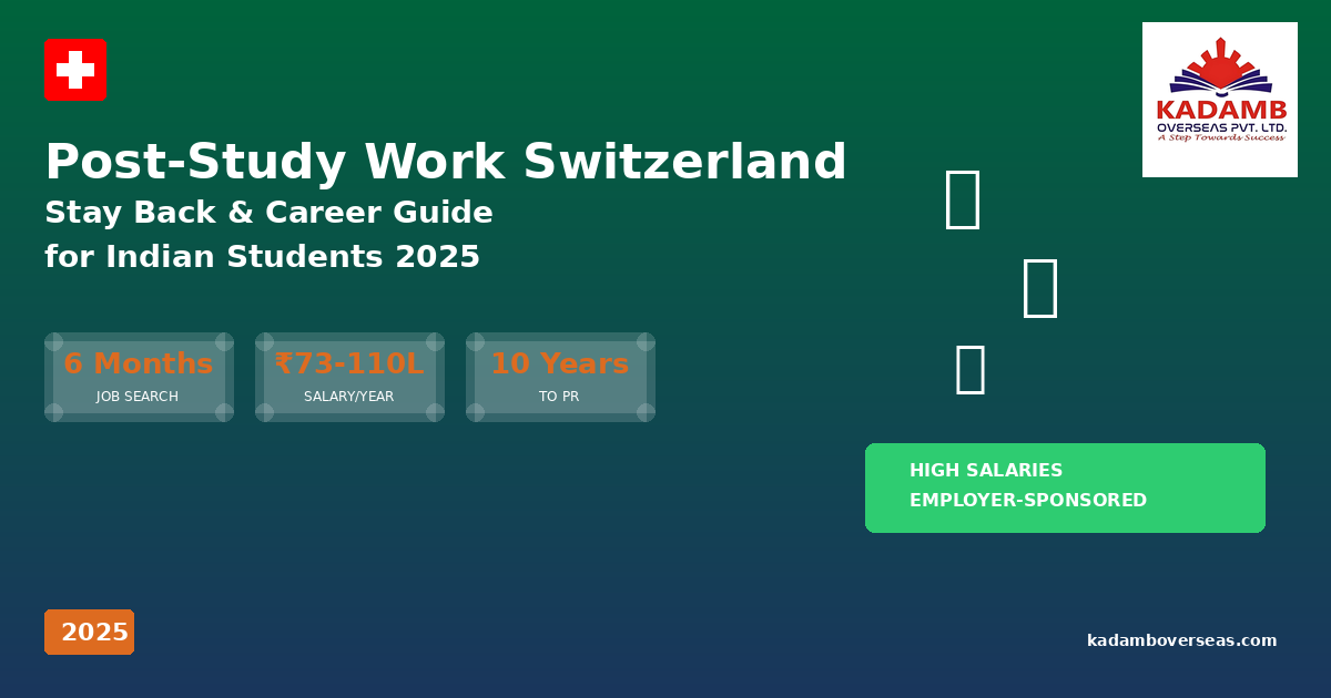 Post-Study Work in Switzerland