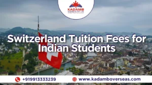 switzerland tuition fees breakdown for Indian students at public universities 2025
