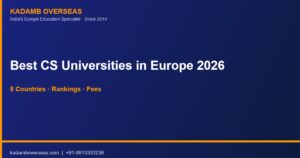Best Computer Science Universities in Europe for Indian Students 2026