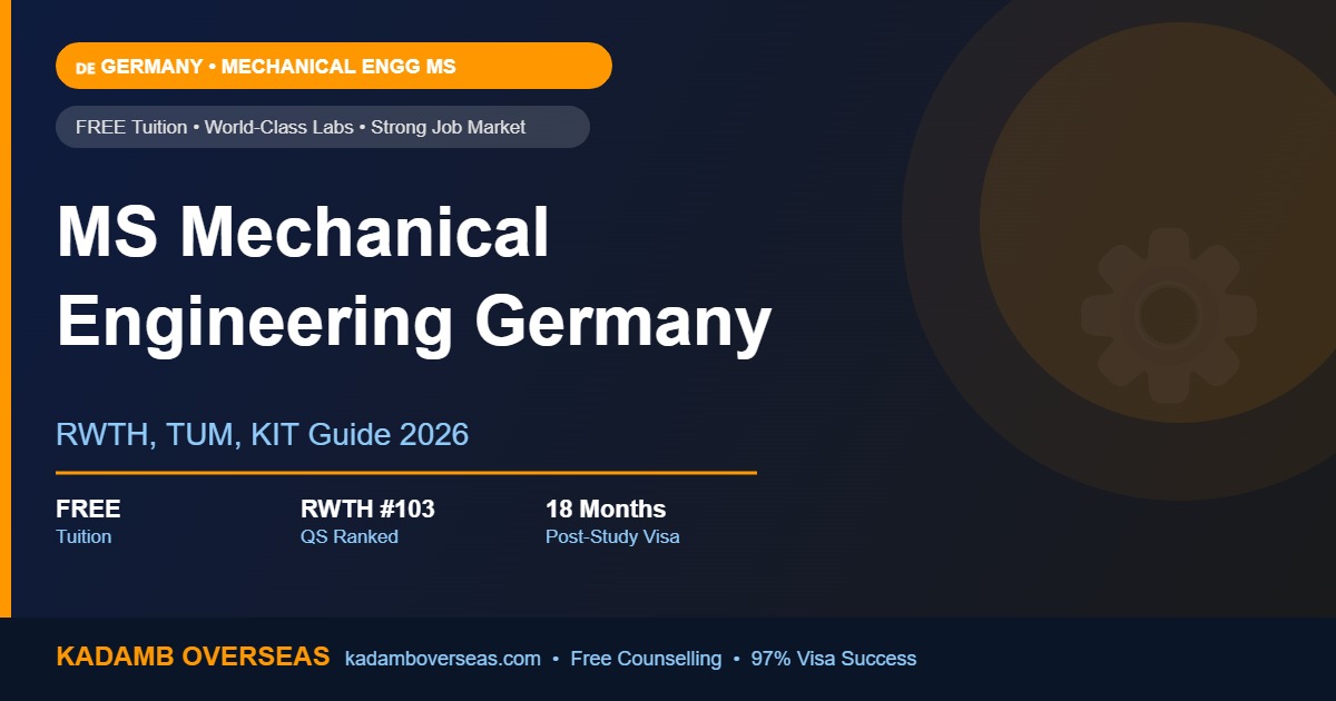 MS Mechanical Engineering Germany