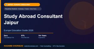 Study Abroad Consultant for Jaipur Students — Europe 2026