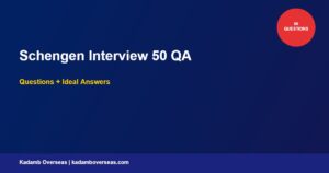 Schengen Visa Interview Questions 2026: 50 Questions + Ideal Answers