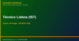 Técnico Lisboa (IST) for Indian Students 2026: Engineering, Fees & Admission