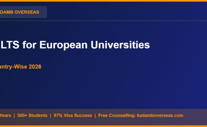 AI-powered IELTS PTE GRE GMAT preparation for study abroad students by Kadamb Overseas