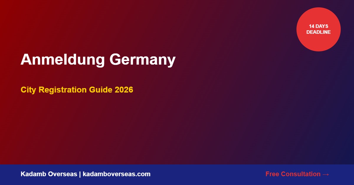 Anmeldung Germany City Registration Guide Indian Students