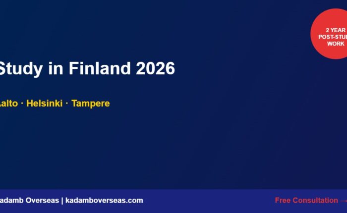 Study in Finland 2026 Aalto Helsinki Tampere Indian Students