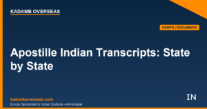 Apostille Indian Degree for Europe 2026: State-by-State Guide