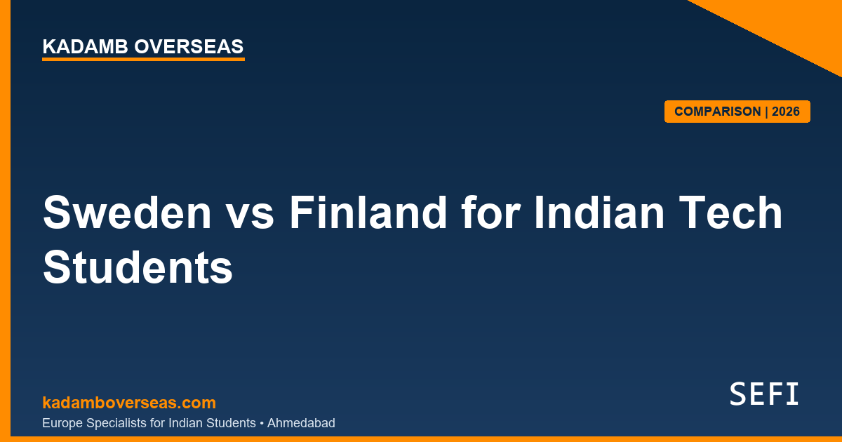 Sweden vs Finland for Indian Tech Students