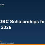 SC ST OBC Scholarships for Europe 2026