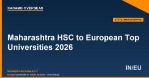 Maharashtra HSC to European Top Universities 2026