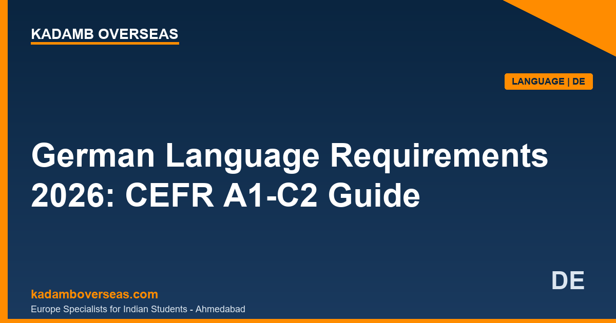 German language requirements 2026 CEFR