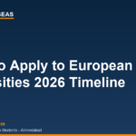 When to apply European universities 2026 timeline