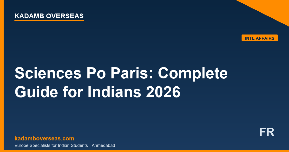 Sciences Po Paris guide for Indian students 2026