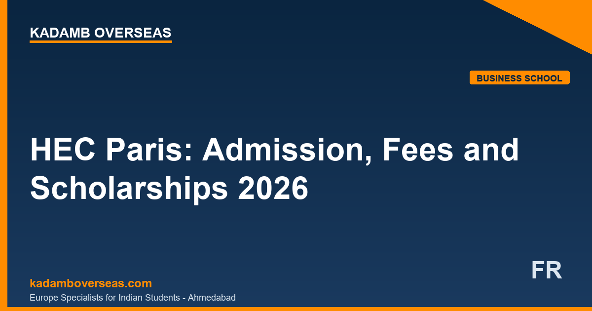HEC Paris admission fees scholarships 2026